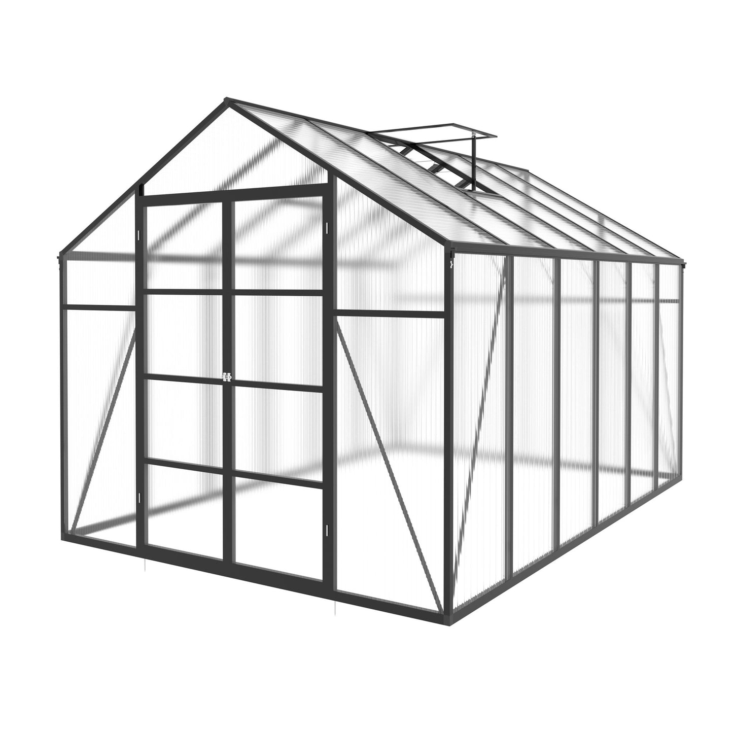 Gain Height Windproof Aluminum house With Raised Base