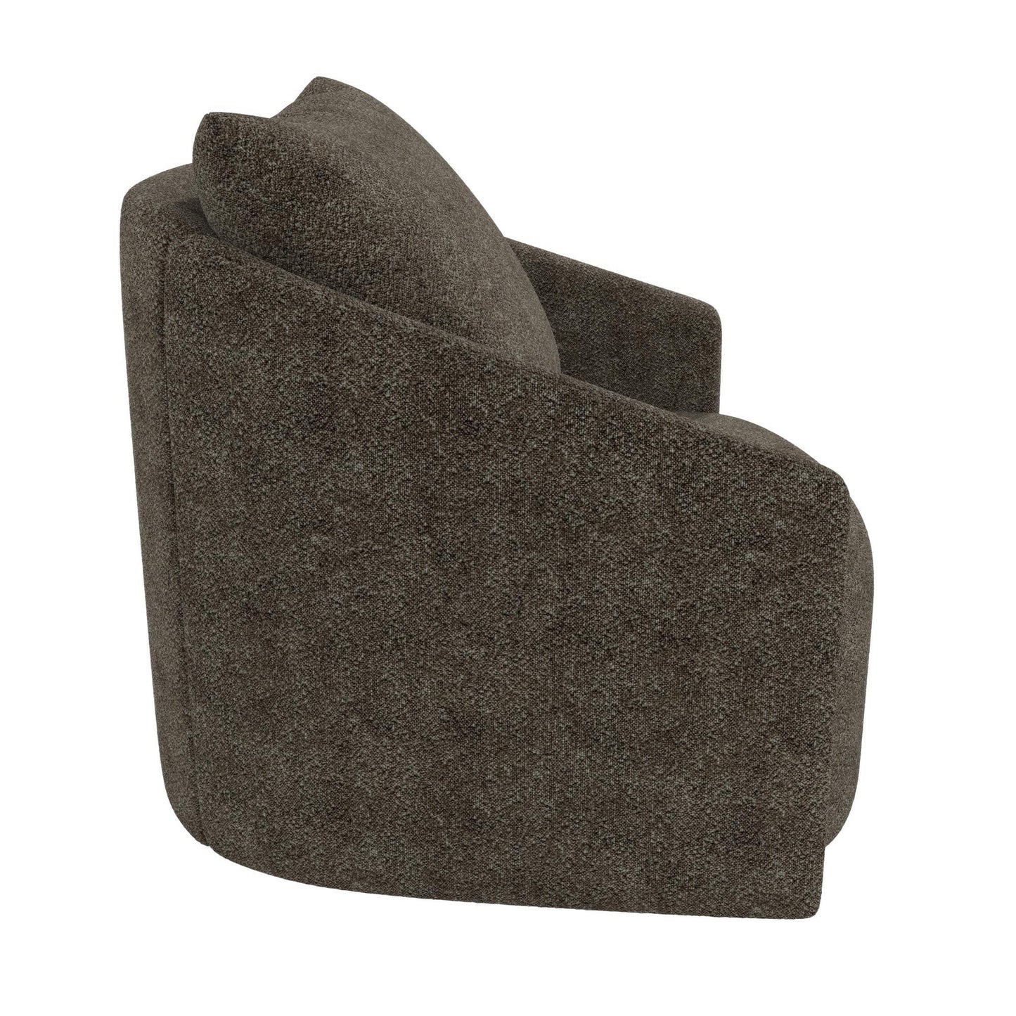 Swivel Accent Chair - Brown Gray