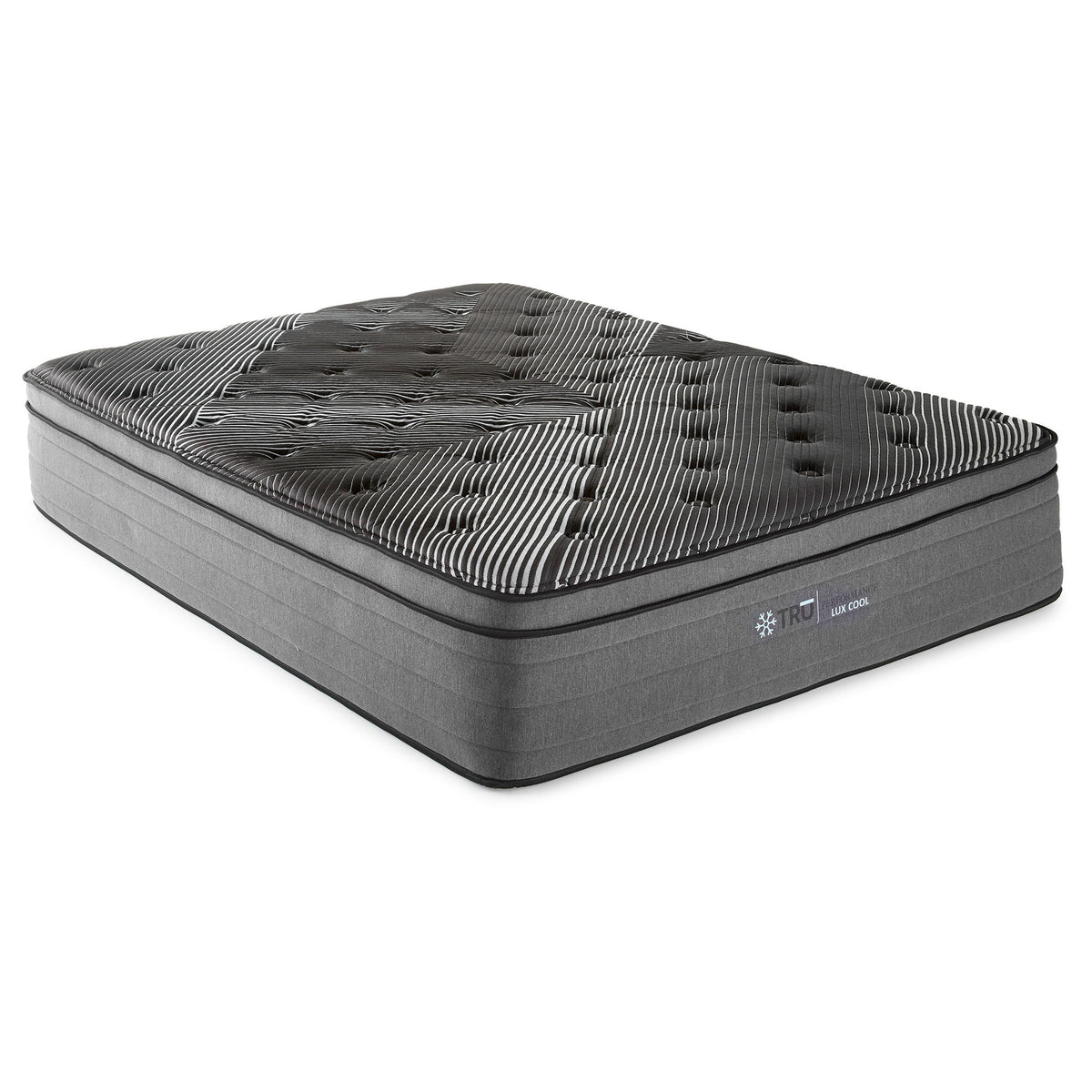 Starrett Black - 15" Euro Top Hybrid Mattress With Cooling Foam And Wrapped Coils