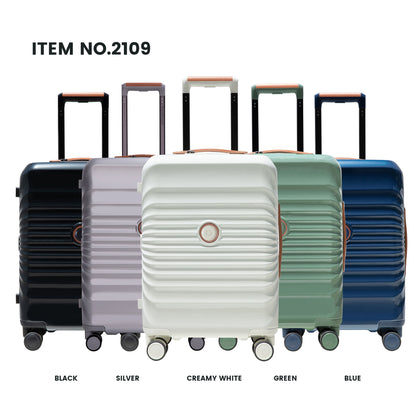 24" Luggage Lightweight Suitcase Tsa Lock USB Port Luggage Wheel