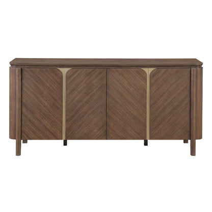 Ouida - Server - Brown & Gold