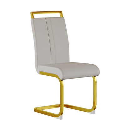 Side Dining Room Chair, Padded Seat High Back