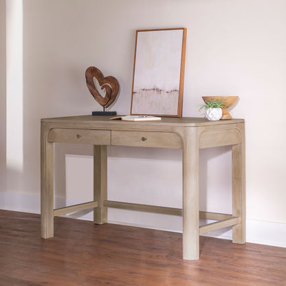 Flores - 2 Drawer Makeup Vanity Table - Mango Color