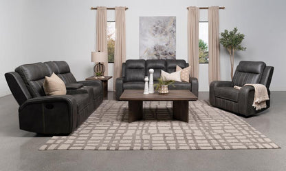 Raelynn - Upholstered Reclining Sofa Set