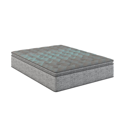 Comfort Care - 14" Euro Top Hybrid Mattress, Plush Comfort