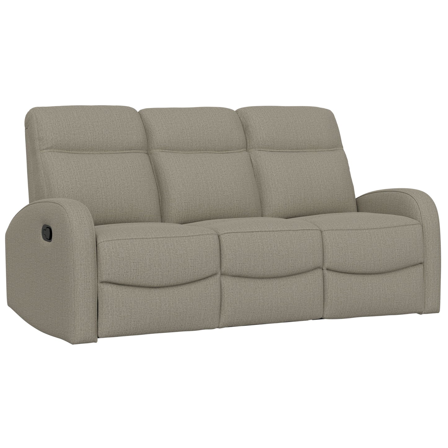 Manual Reclining Sofa With Dual Independent Recliners