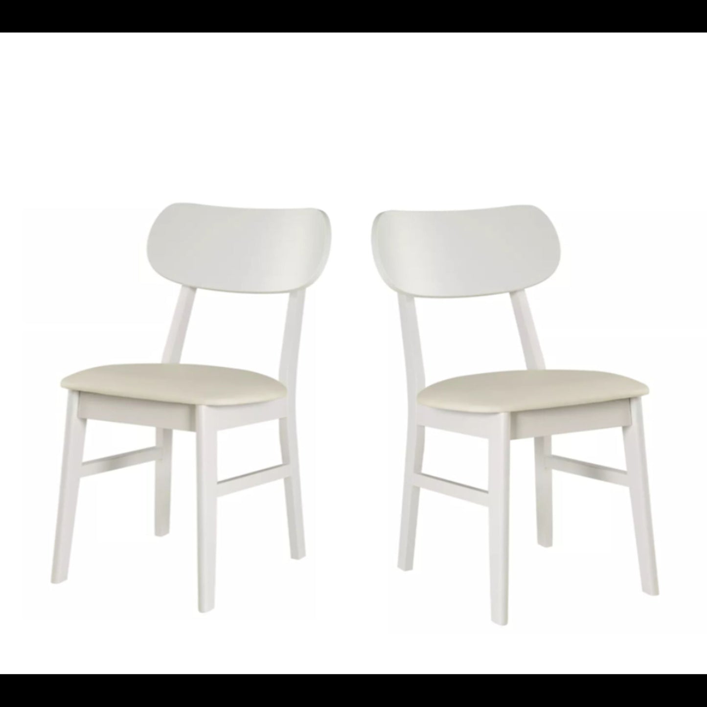 Dining Chairs (Set of 2) - White