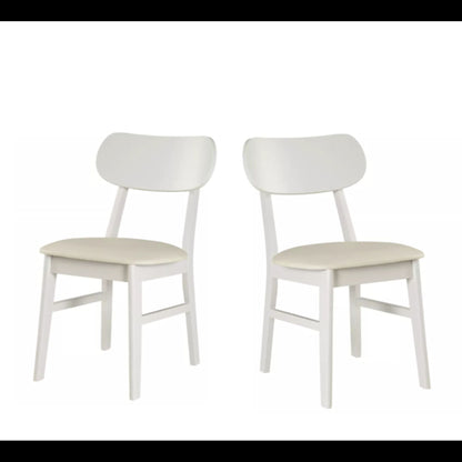Dining Chairs (Set of 2) - White