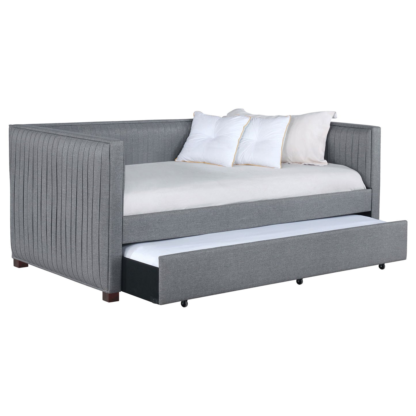 Vendman - Twin Daybed With Trundle - Gray