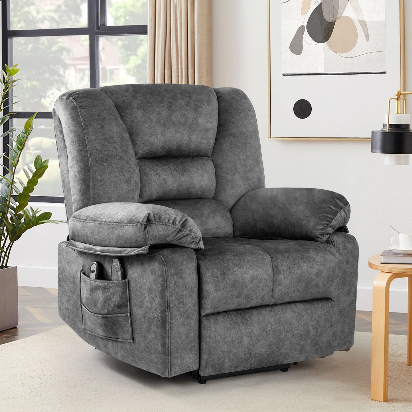 Power Lift Recliner Chair Sofa With Massage