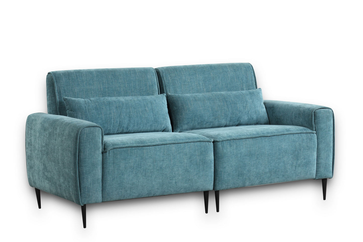 Valentina - Sofa With Metal Legs And Throw Pillows