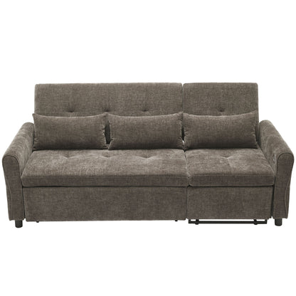 3 Seater Sofa Bed And Reversible Recliner