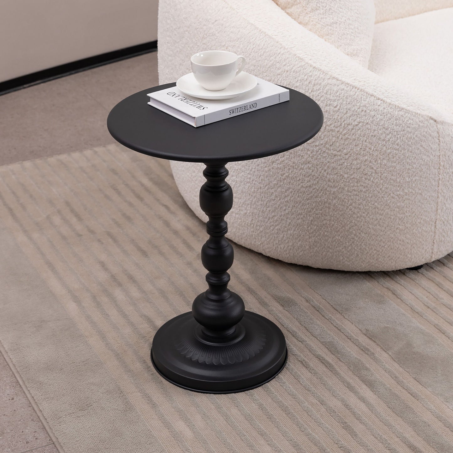 Round Side Table For Living Room