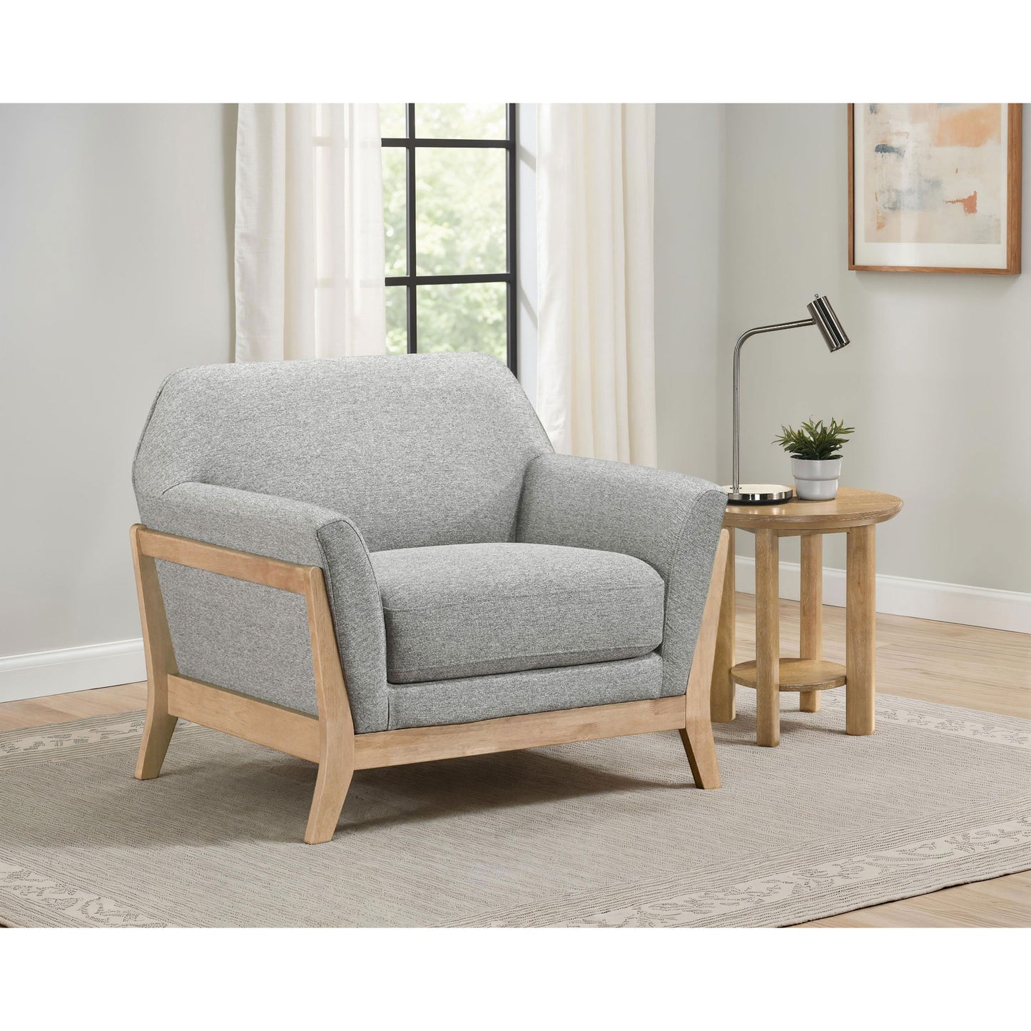 Caspian - Accent Chair - Gray