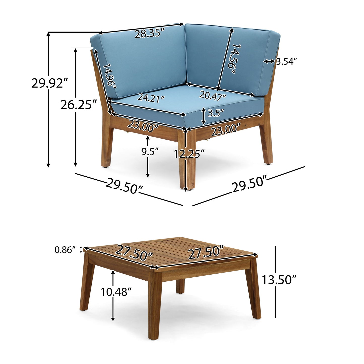 Grenada - Corner And Coffee Table