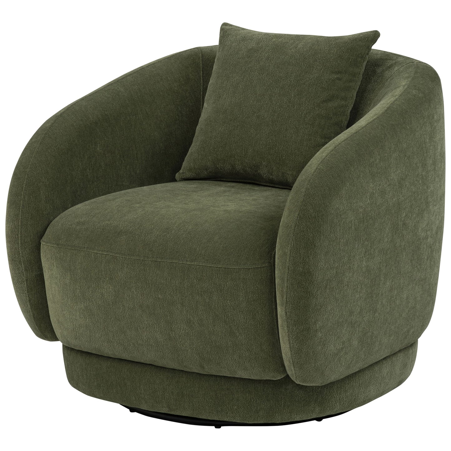Harlan - Swivel Accent Chair - Green