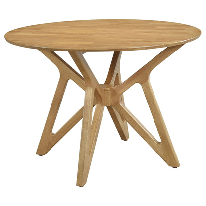 Barlow - Round Dining Table - Light Brown