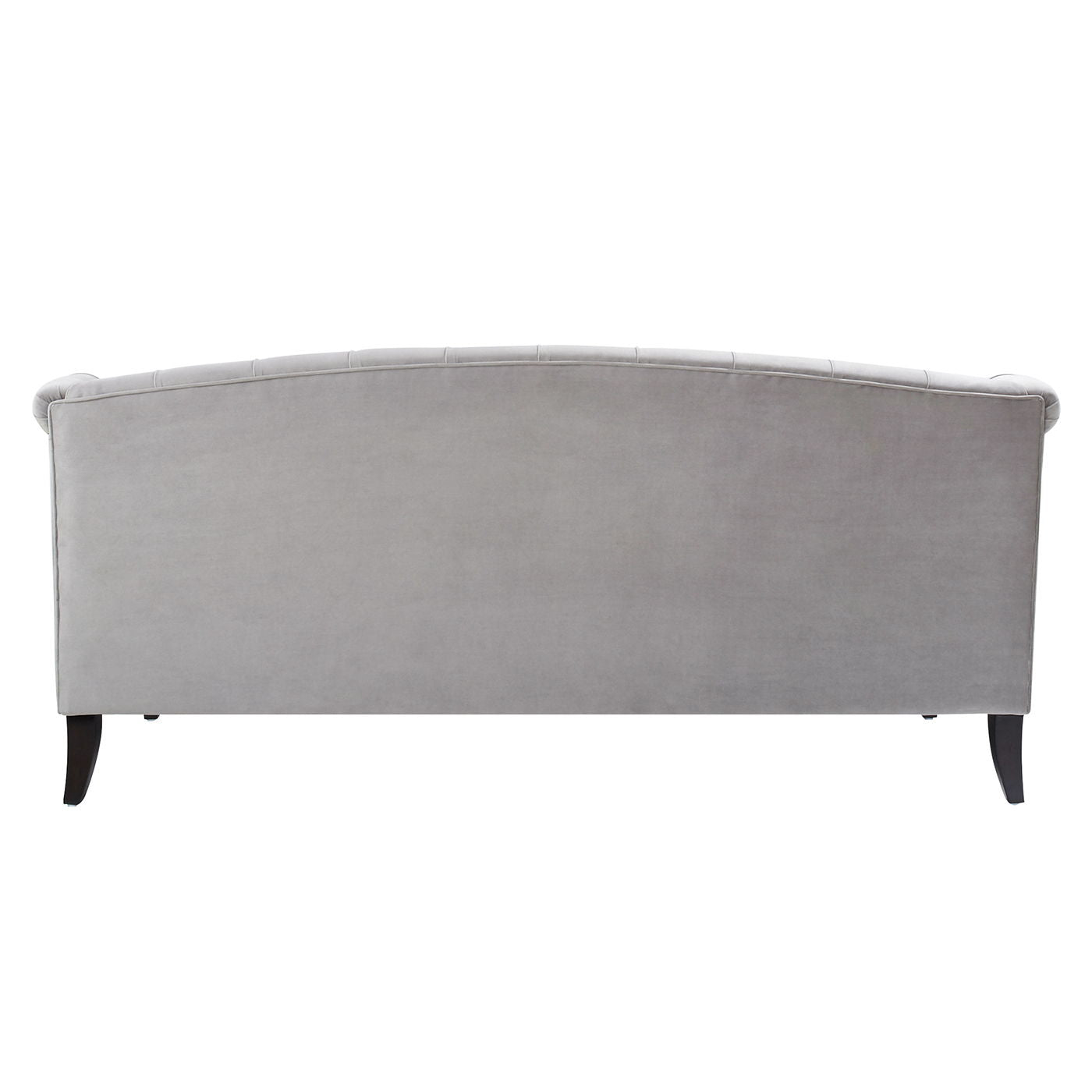 Ken - Upholstered Button Tufted Sofa - Opal Gray