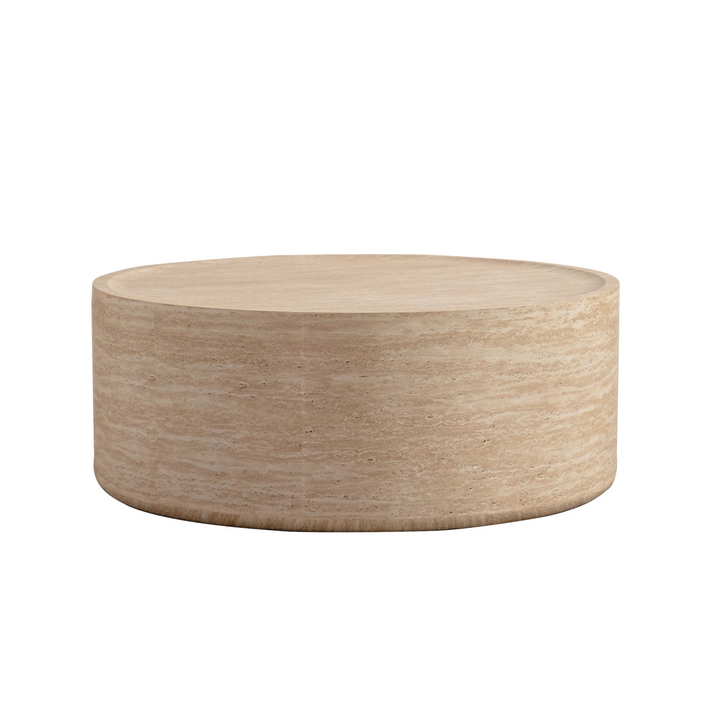 Modern Round Table With Mars Pattern For Living Room