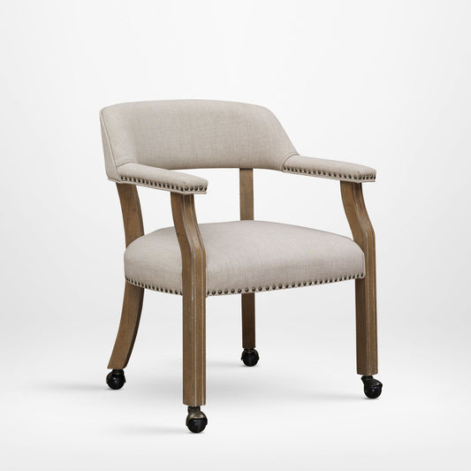 Monroe - Dining And Game Chair - Beige
