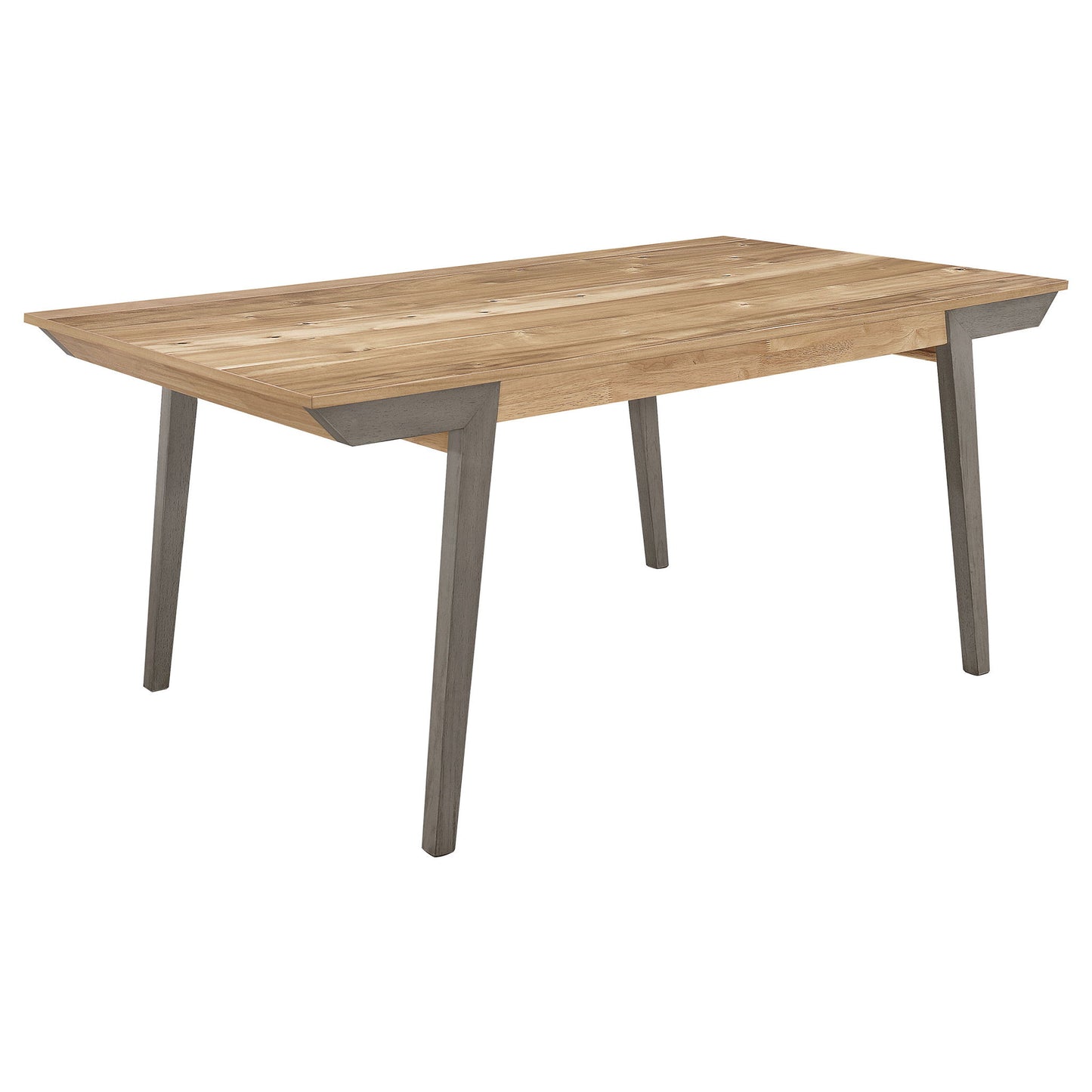 Kalina - Rectangle Dining Table - Natural / Gray