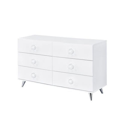 Perse - Dresser - White Finish