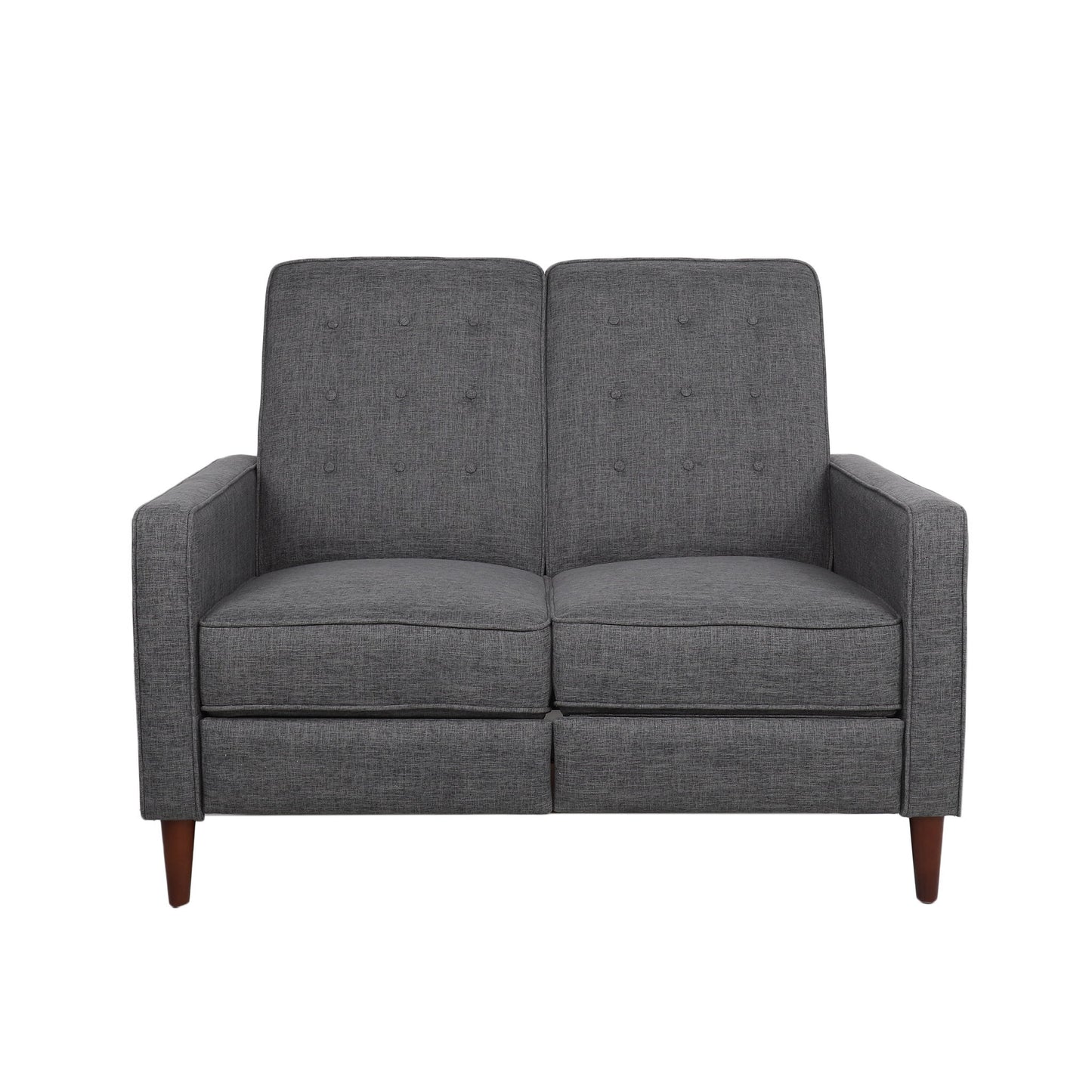 Manville - Contemporary Tufted Loveseat Pushback Recliner