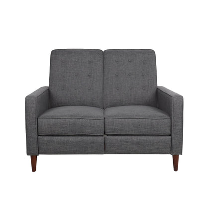 Manville - Contemporary Tufted Loveseat Pushback Recliner