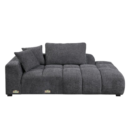 Chosen - Sectional Sofa With Toss Pillows And Chaise