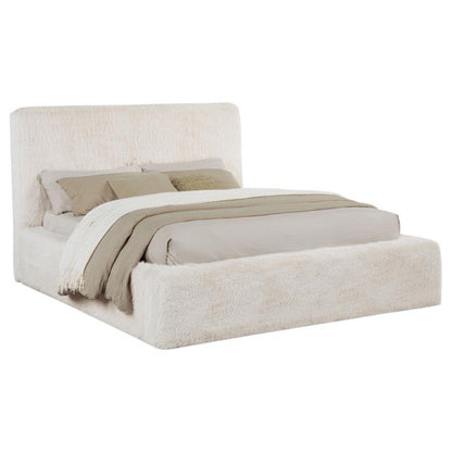 Rebecca - Faux Fur Upholstered Bed