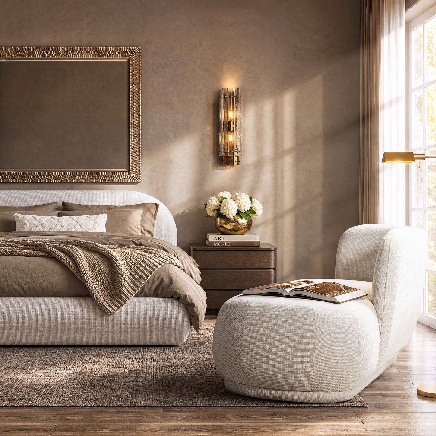 Aire - RAF Modern Rounded Chaise Lounge