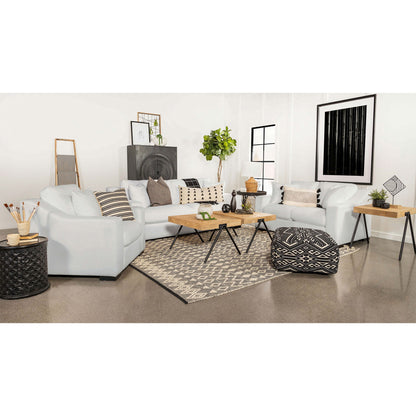 Chelan - Upholstered Track Arm Sofa Set With Curved Arms