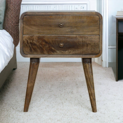 Curved Nightstand