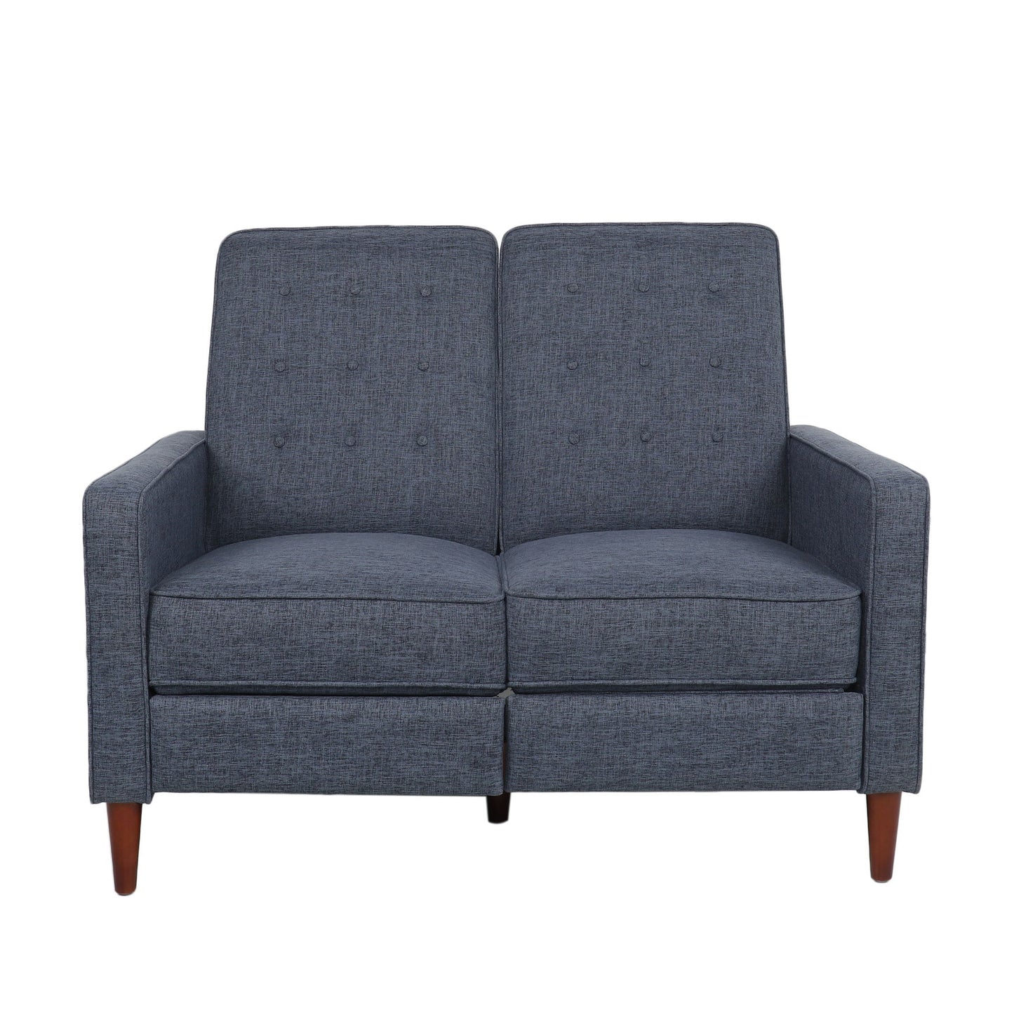 Manville - Contemporary Tufted Loveseat Pushback Recliner