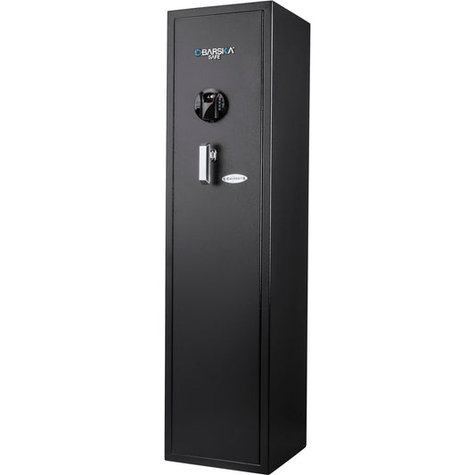 4.33 Cu Ft Biometric Keypad Rifle Safe - Black
