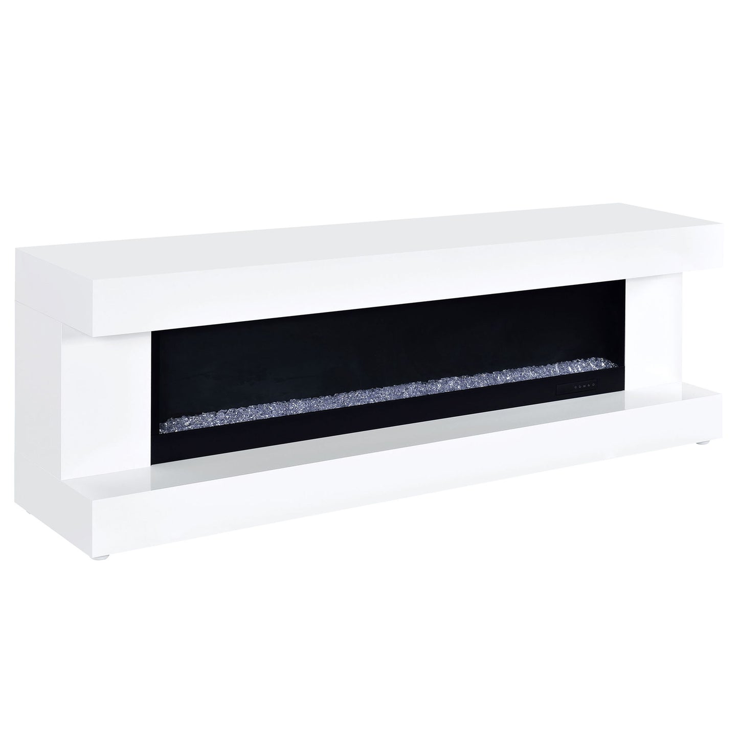 TV Stand Fireplace Console With Bluetooth Speaker