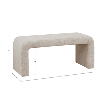 Waterfall Bench - Beige