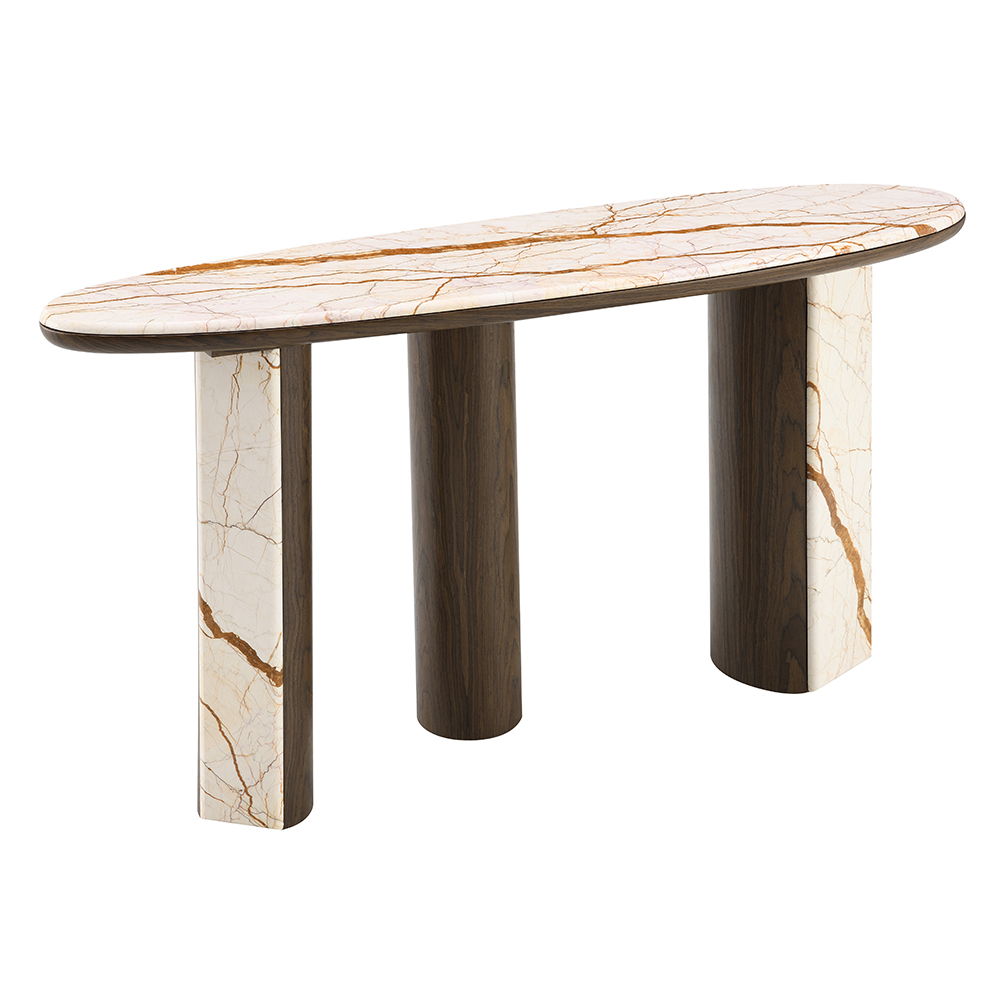 Haidar - Table With Marble Top