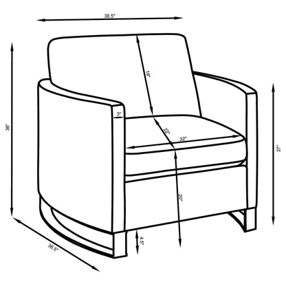 Whittier - Accent Chair - Camel