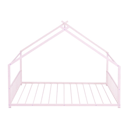 Metal House Bed