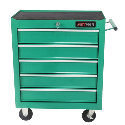 Multifunctional Tool Cart With Wheels And Drawers