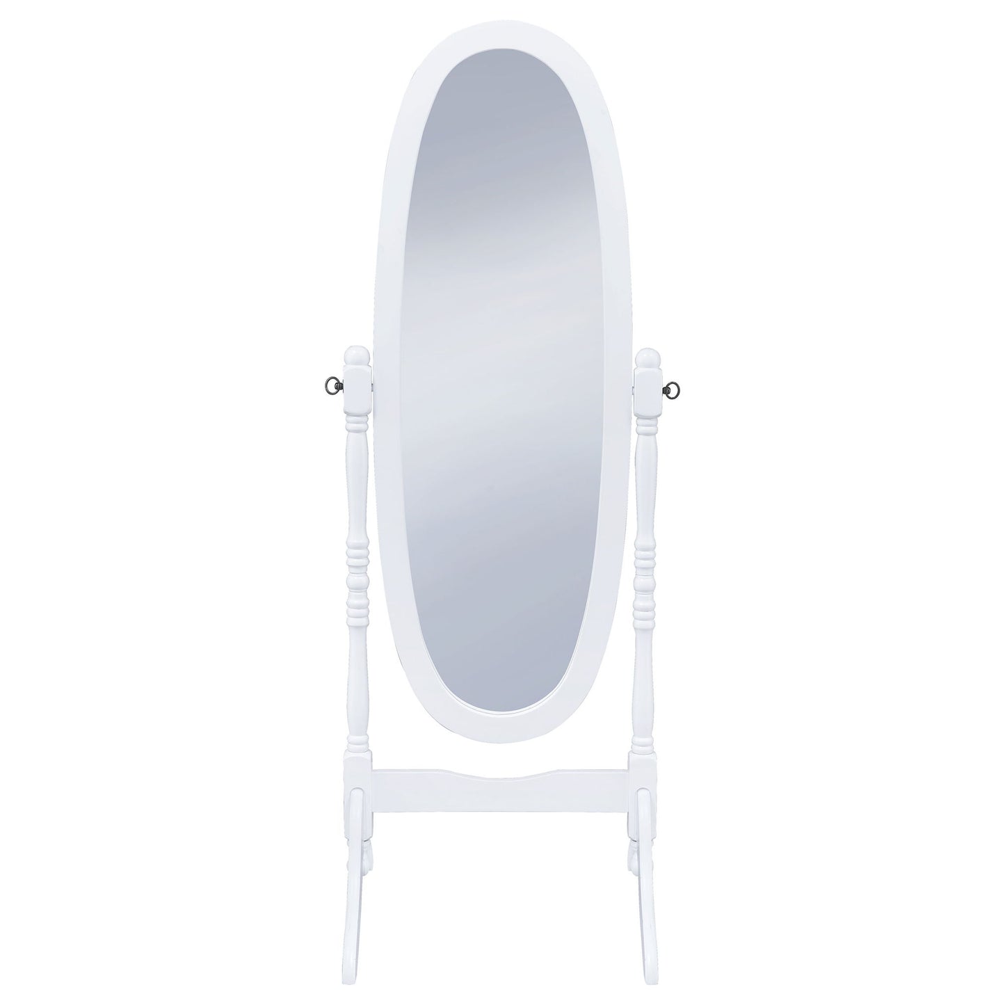 Dunne - Cheval Mirror With Oval Frame
