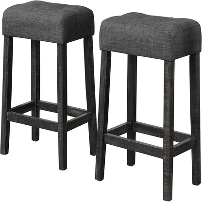 Transitional Backless Counter Stool (Set of 2)