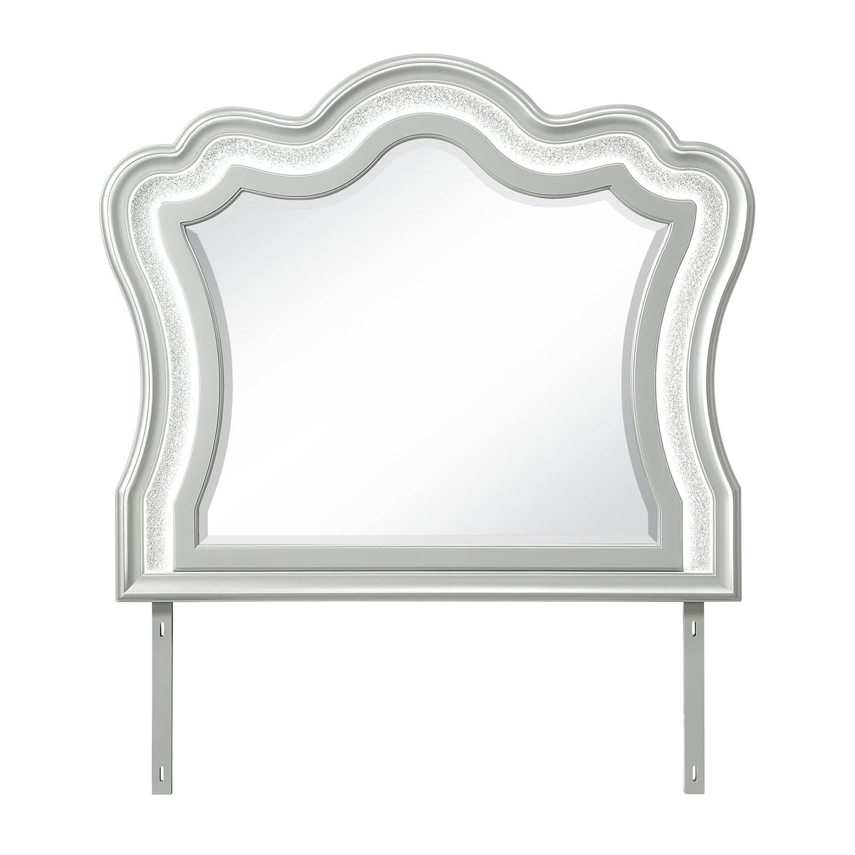 Aurelia - Mirror With LED Light - Silver