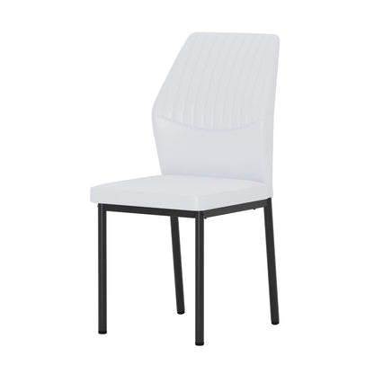 Luxury Simple Chair With Metal Leg
