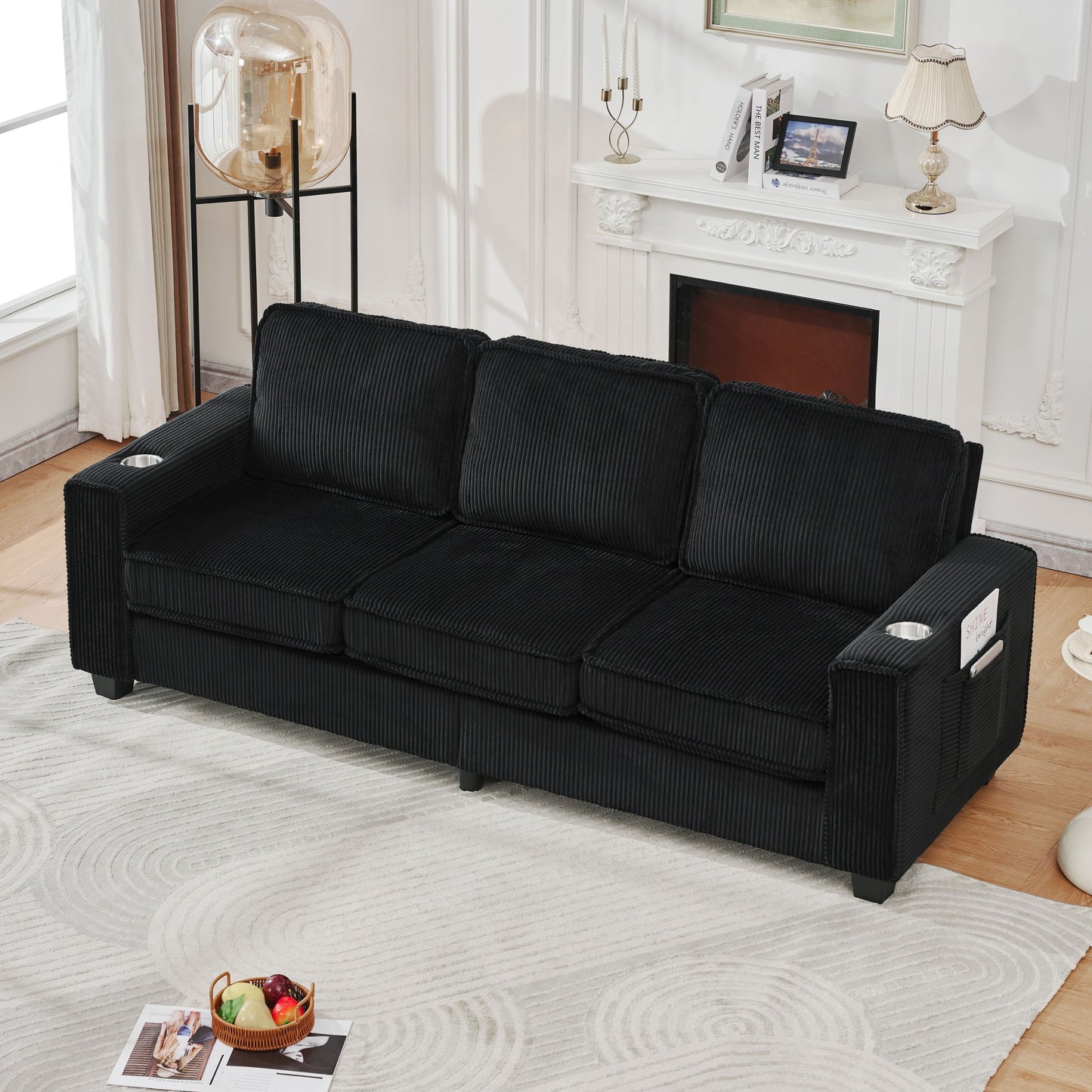 3 Seater Compact Sofa For Living Room