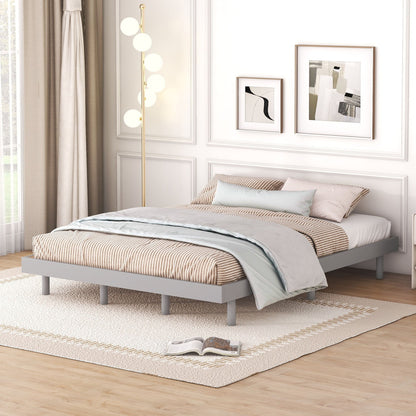 Modern Floating Platform Bed Frame