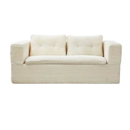 Multi Functional Sectional Sofa Bed With Independent Chaise Lounge And Functional Blanket