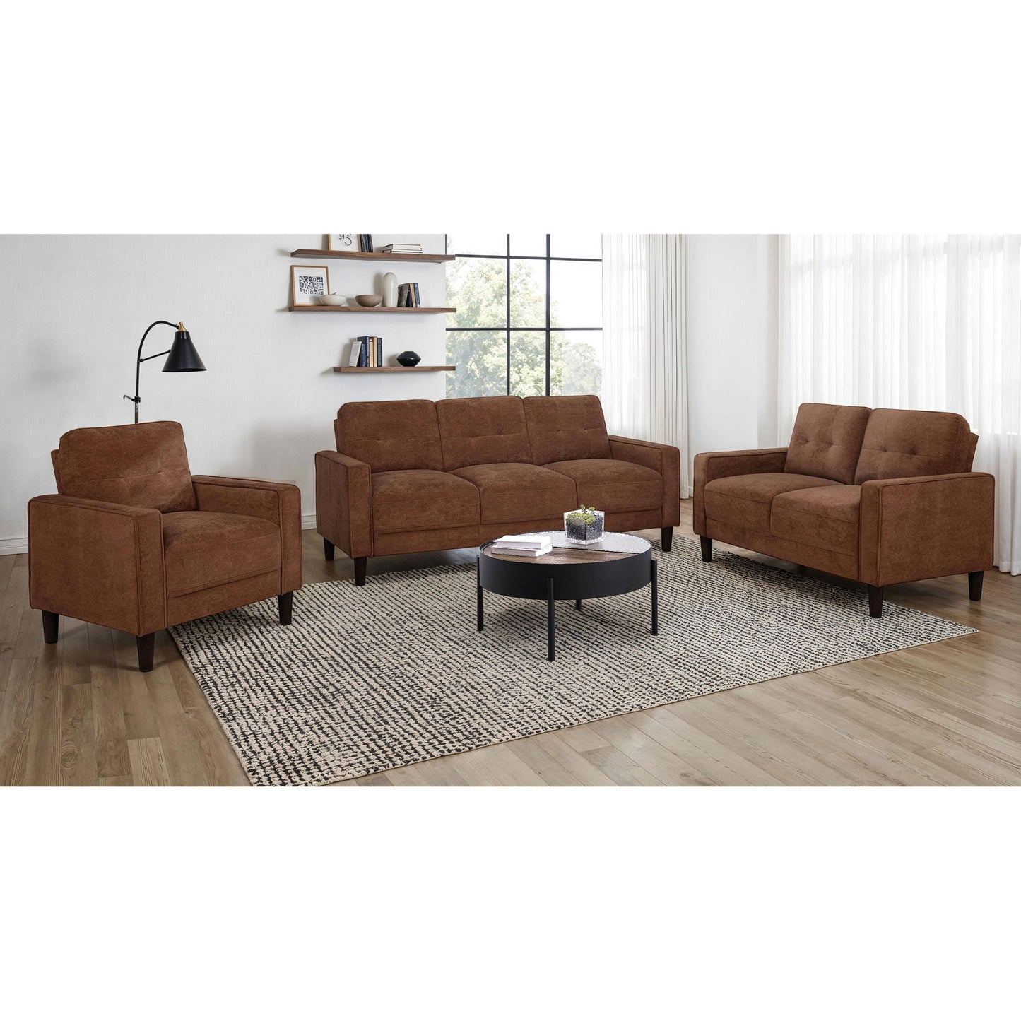 Heather - Track Arm Sofa Set