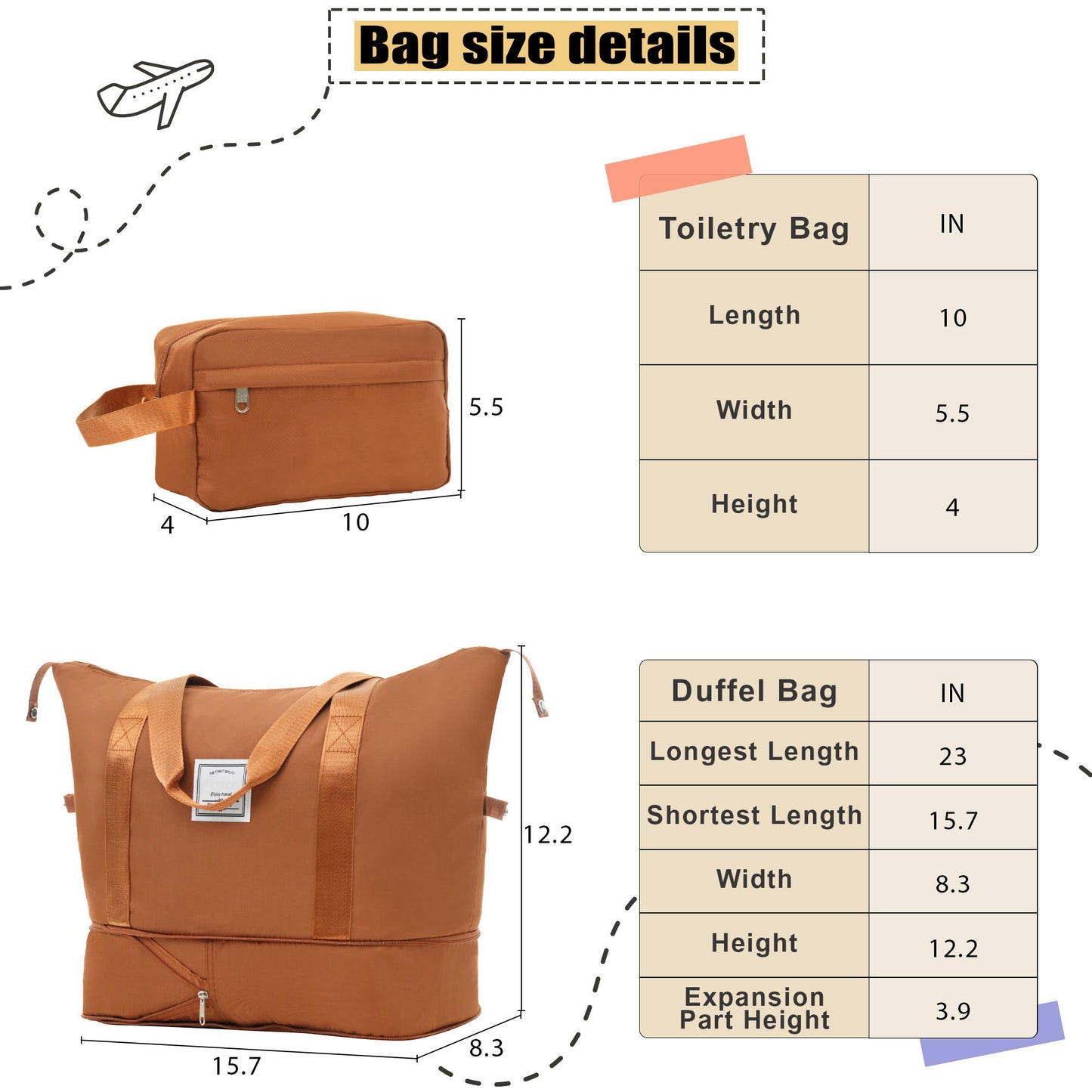 Softside Luggage Expandable Set With Duffel Bag Upright Spinner